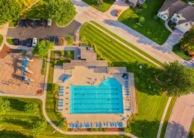 Community pool in Winterset Park in Lee's Summit, MO
