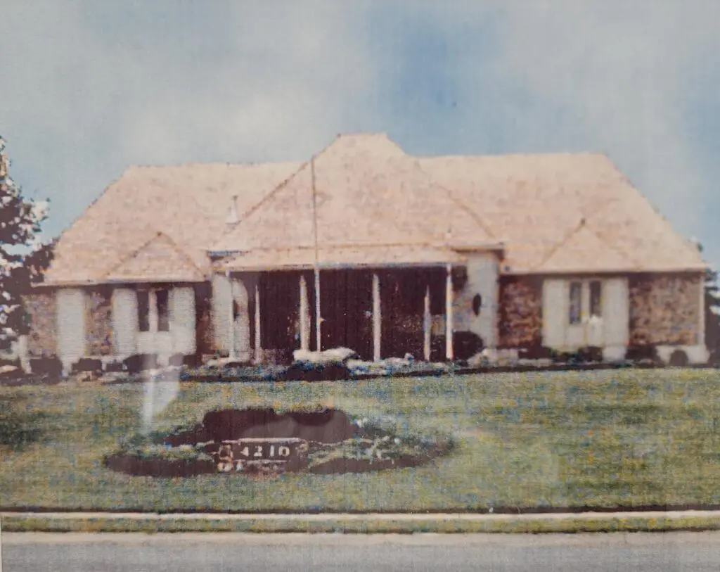 First model home at Lakewood in Lee's Summit, MO