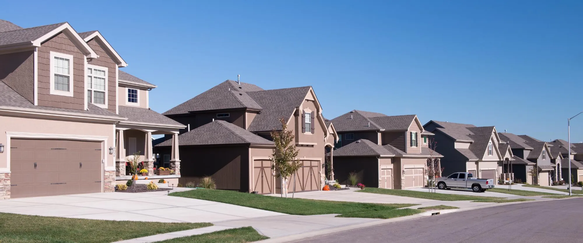 Neighborhood in Eagle Creek in Lee's Summit, MO
