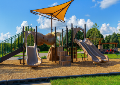 Playground in Hawthorn Ridge in Lee's Summit, MO