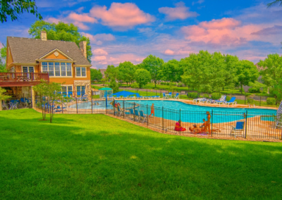 Community pool in Winterset Park in Lee's Summit, MO