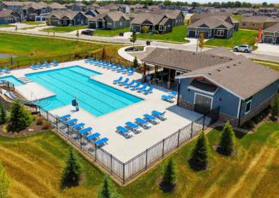 Pool in Hawthorn Ridge in Lee's Summit, MO