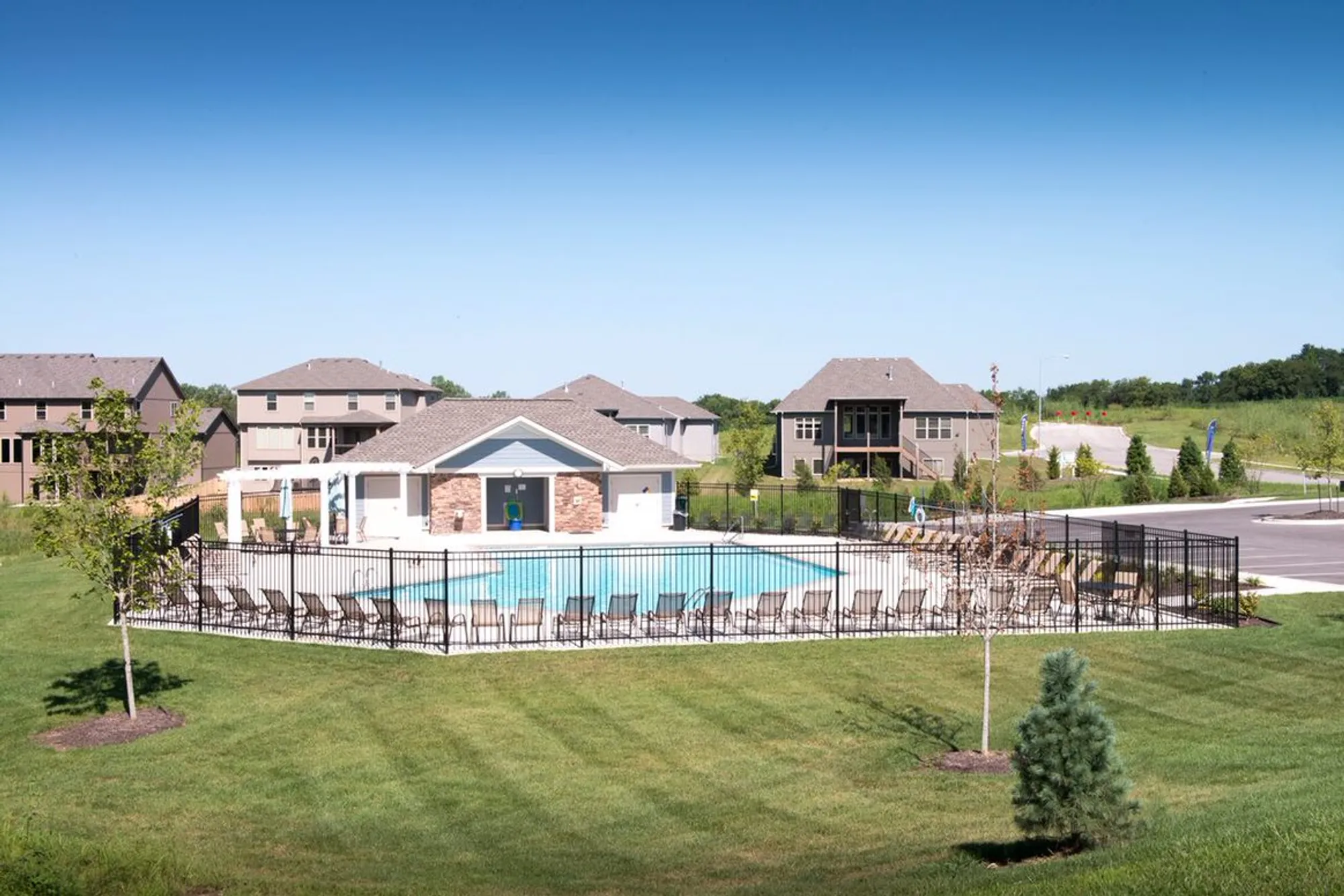 Pool in Eagle Creek in Lee's Summit, MO