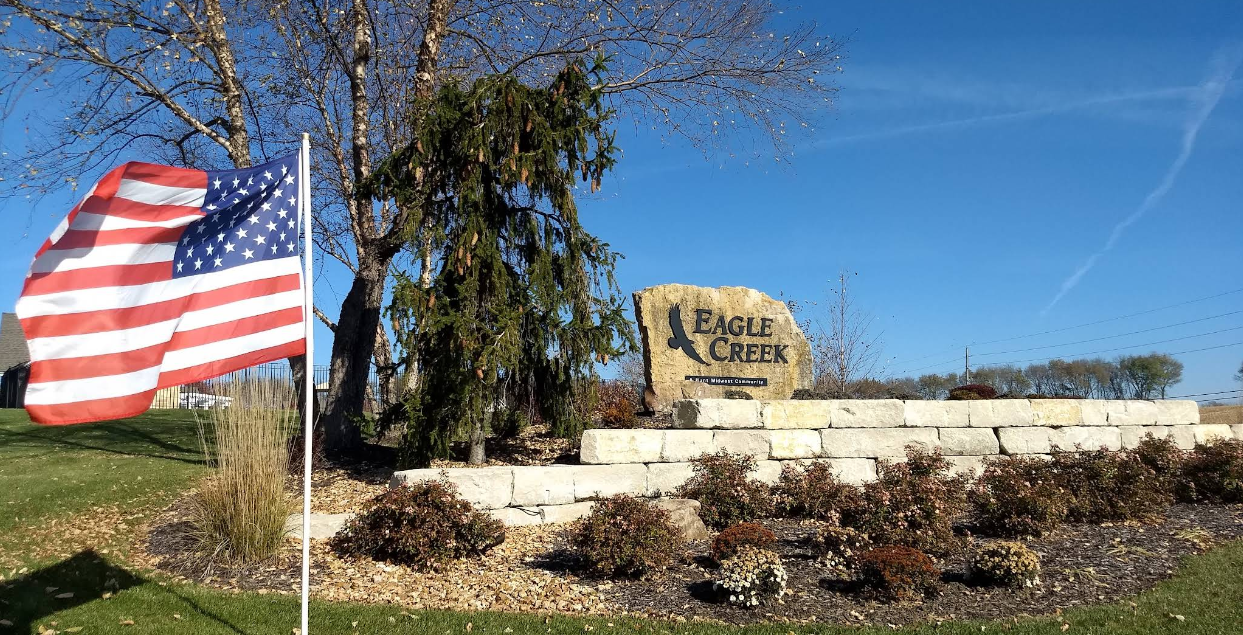 American pride at Eagle Creek in Lee's Summit